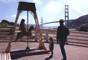 Riding near the Golden Gate