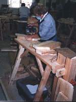 Carving at Dentzelbench