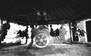 Ochusjob, Chiapas, Chariot 1982 photo by Antonio Turok